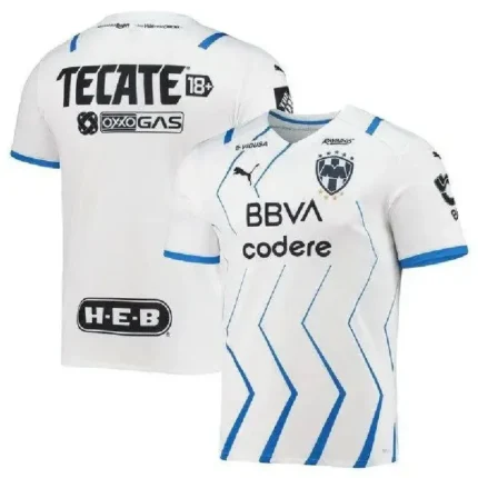 Cf Monterrey Puma 2021/22 Away Replica Jersey – White