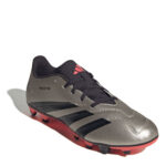 adidas Predator 24 Firm Ground Football Boots – Silver/Black – view 3