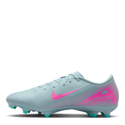 Nike Zoom Mercurial Vapor 16 Firm Ground Football Boots – Grey/Pink – view 2