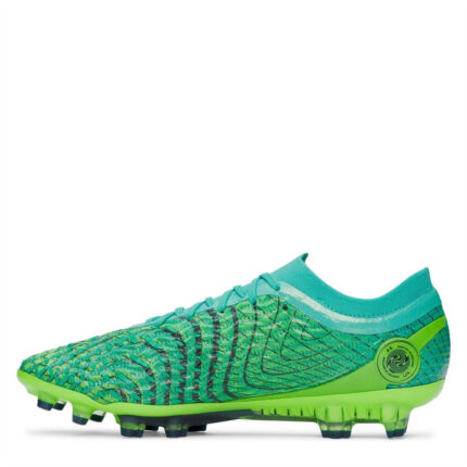 Under Armour Magnetico .1 Firm Ground Football Boots – Green/Turquoise – view 2