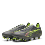 Puma Ultra 5 Firm Ground Football Boots – Silver/Yellow