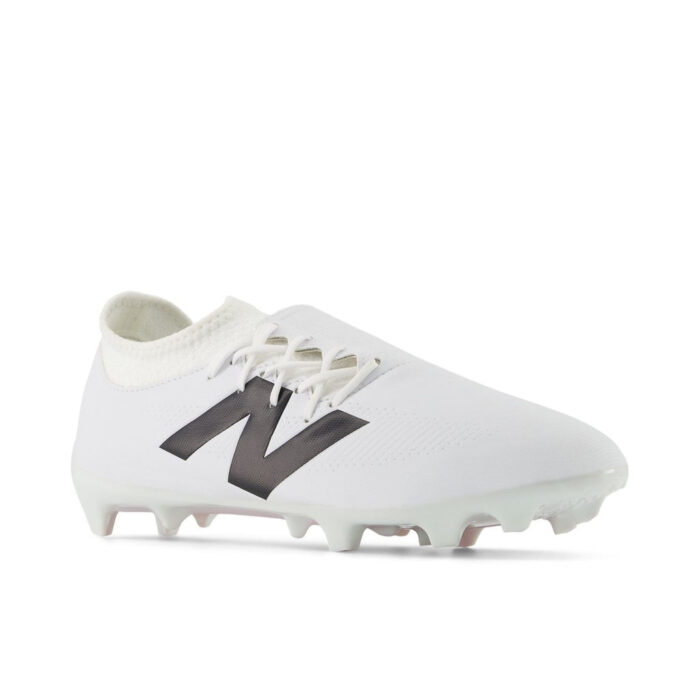 New Balance Furon V7+ Dispatch Firm Ground Football Boots – Black/White - Image 2