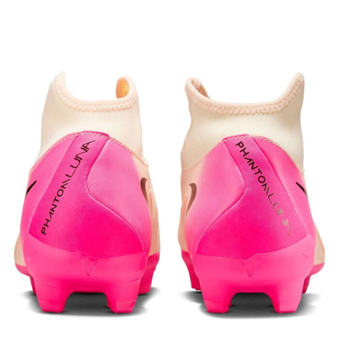 Nike Phantom Luna Ii Firm Ground Football Boots – Orange/Pink – view 5