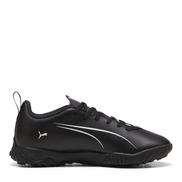 Puma Ultra 5 Junior Turf Football Boots – Black/White - Image 4