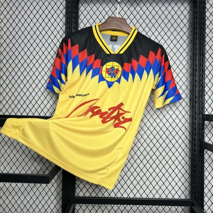 Club America 1995 Home RTW#18 Retro Jersey