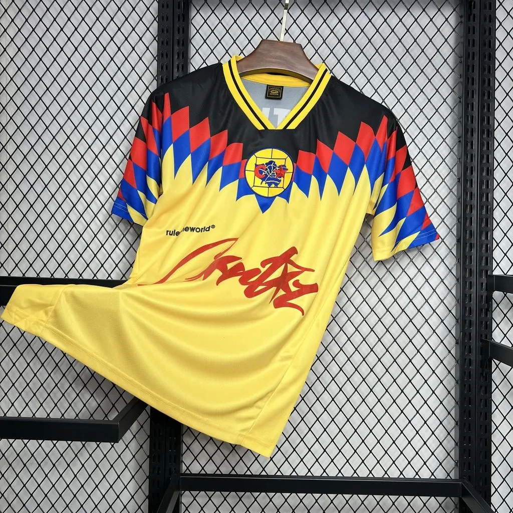 Club America 1995 Home RTW#18 Retro Jersey