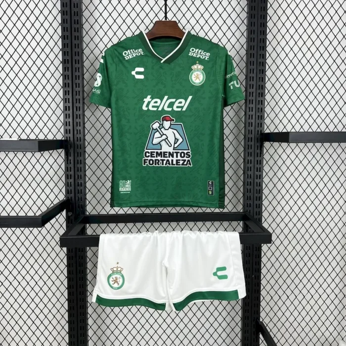 Club LeÃ³n F.C. 2024/25 Home Kids Kit