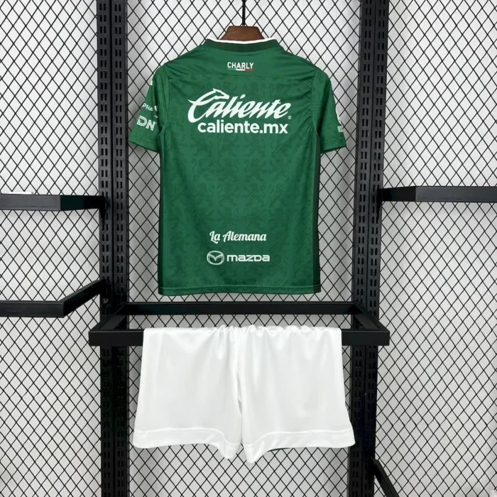 Club LeÃ³n F.C. 2024/25 Home Kids Kit