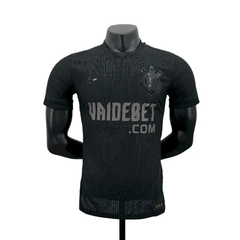 Corinthians 2024/25 Away Jersey + Sponsors Player Version