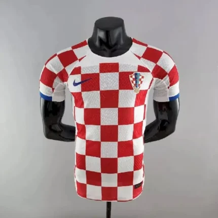 Croatia 2022 World Cup Home Jersey Player Version