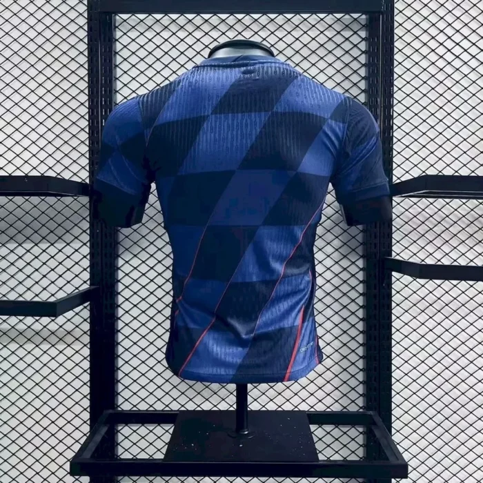Croatia 2024/25 Euro Away Jersey Player Version