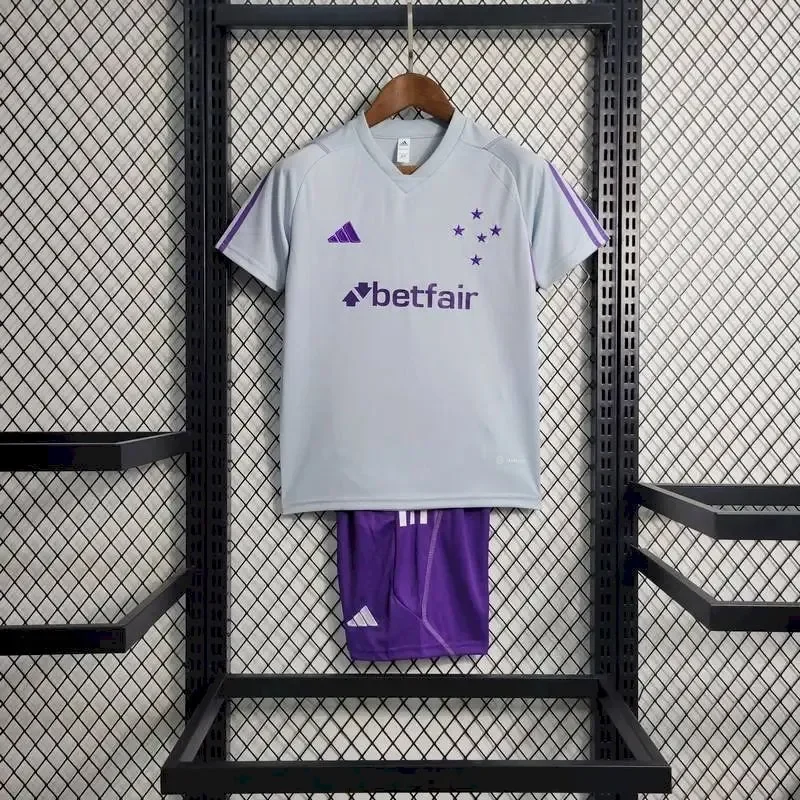 Cruzeiro 2023/24 Grey Kids Kit
