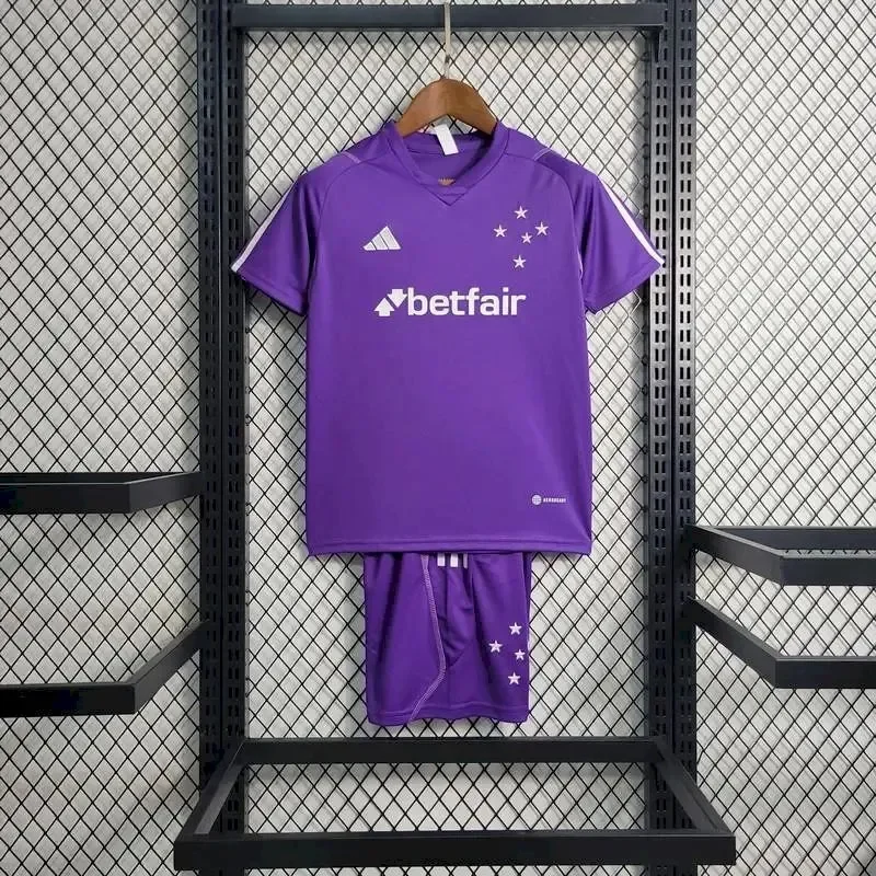 Cruzeiro 2023/24 Purple Kids Kit