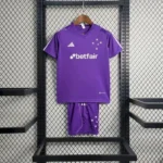 Cruzeiro 2023/24 Purple Kids Kit