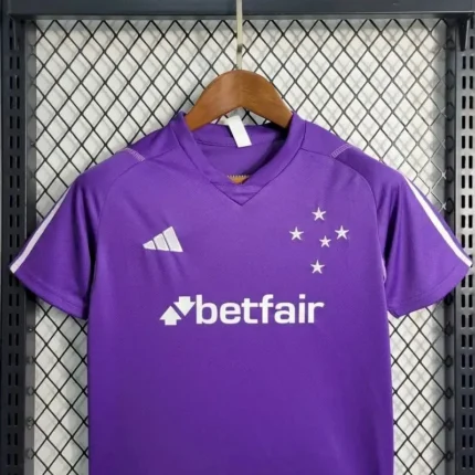 Cruzeiro 2023/24 Purple Kids Kit