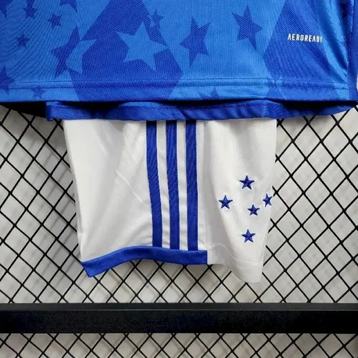 Cruzeiro 2024/25 Home Kids Kit