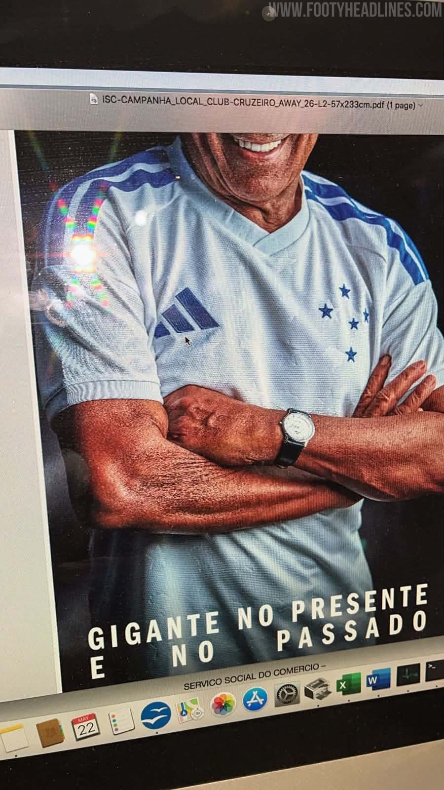 Cruzeiro 2026-27 away kit leaked image