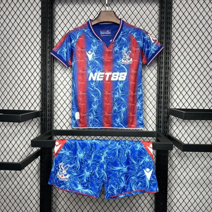 Crystal Palace 2024/25 Home Kids Kit