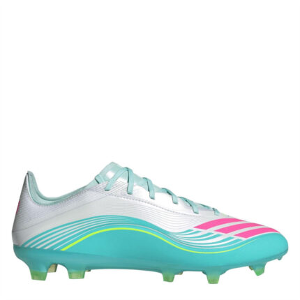 adidas F50 Firm Ground Football Boots – Wht/Pink/Blue
