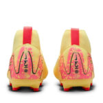Nike Zoom Mercurial Superfly 10 Junior Firm Ground Football Boots – Orange/Navy – view 5