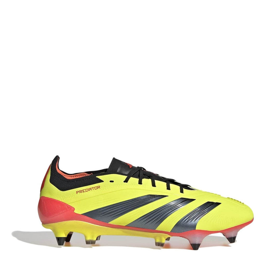 adidas Predator 24 Soft Ground Football Boots – Yellow/Blk/Red adidas Predator 24 Soft Ground Football Boots – Yellow/Blk/Red