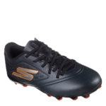 Skechers Razor Junior Firm Ground Football Boots – Black/Orange