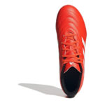 adidas Goletto Turf Football Boots – Red/White/Black – view 5