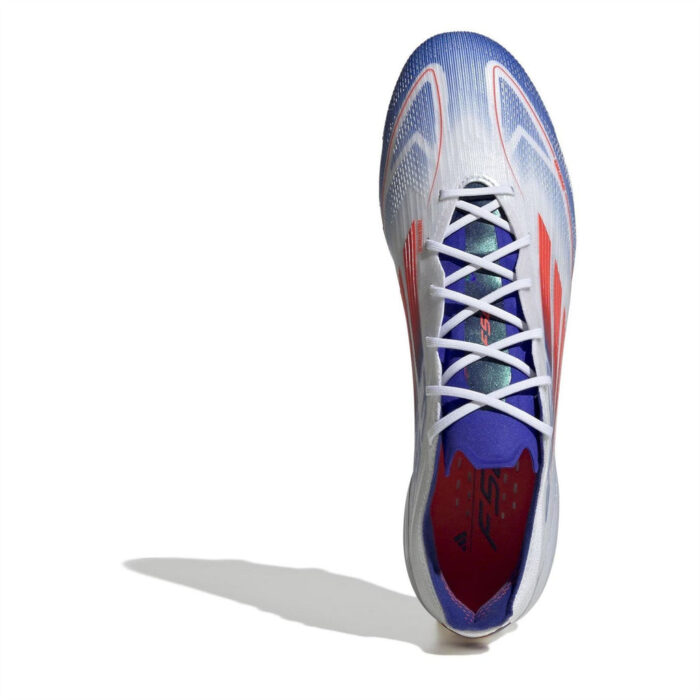 adidas F50 Firm Ground Football Boots – White/Red/Blue – view 5