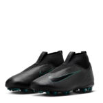 Nike Zoom Mercurial Superfly Junior Artificial Ground Football Boots – Black/Green - Image 4