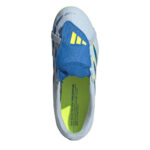 adidas Predator Fold Over Tongue Junior Firm Ground Football Boots – Blue/Yellow – view 5