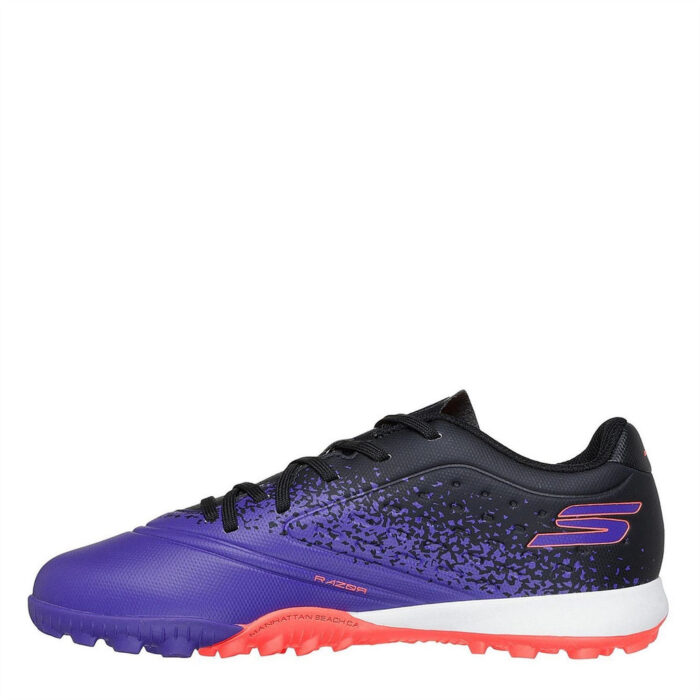 Skechers Razor Junior Turf Football Boots – Purple/Black – view 7