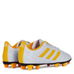 adidas Goletto Firm Ground Football Boots – Grey/Orange – view 5