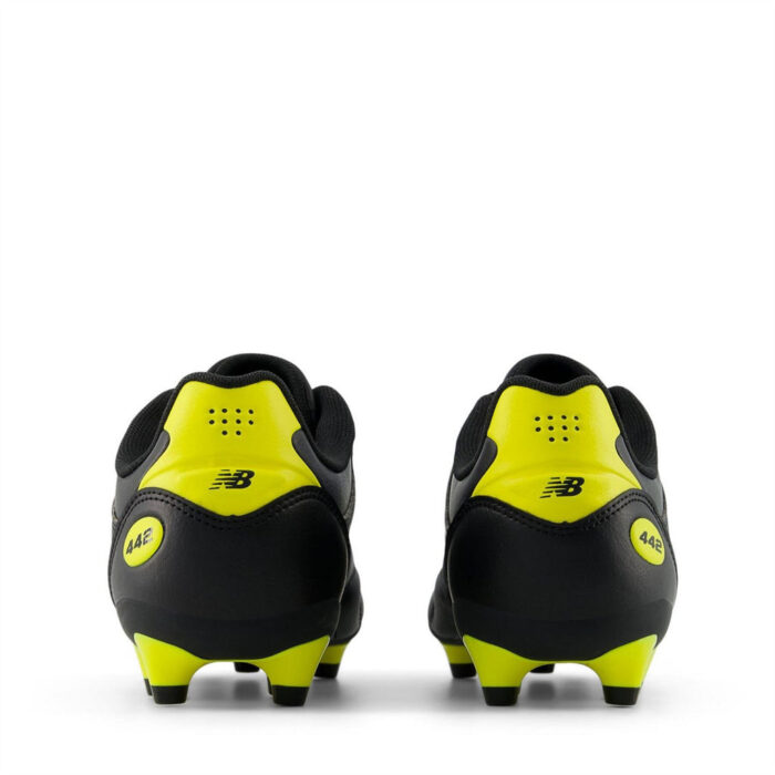New Balance 442 .3 Firm Ground Football Boots – Black/Yellow - Image 3