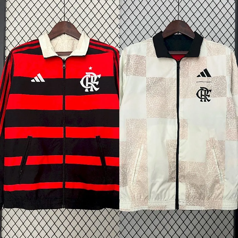 Mens Flamengo 2024 Reversible Jacket - Image 1