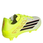 adidas F50 Junior Firm Ground Football Boots – Solar Yellow – view 4