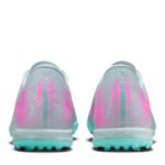 Nike Mens Zoom Mercurial Vapor 16 Turf Football Boots – Grey/Pink – view 5