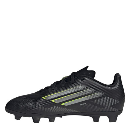 adidas F50 Messi Junior Firm Ground Football Boots – Black/Lemon – view 2