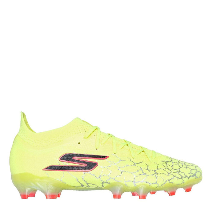 Skechers Skx 01 Junior Firm Ground Football Boots – Yellow/Black – view 3