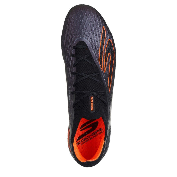 Skechers Skx 2 Firm Ground Football Boots – Black/Orange – view 5