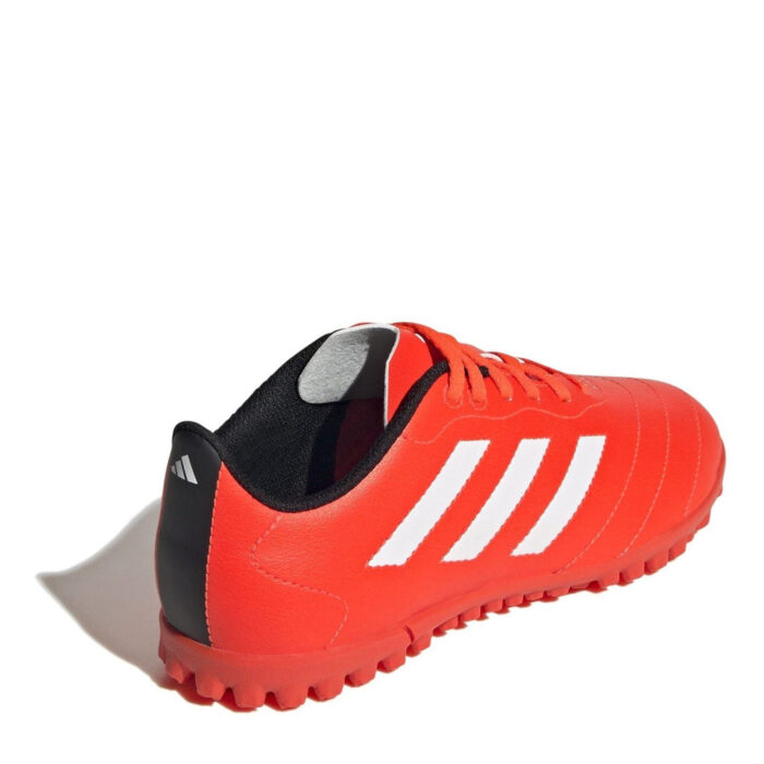 adidas Goletto Junior Turf Football Boots – Red/White – view 4