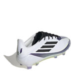 adidas F50 Firm Ground Football Boots – White/Purple – view 4