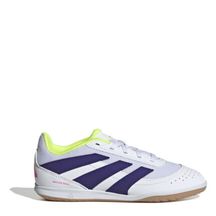 adidas Predator Junior Indoor Football Boots – White/Pink