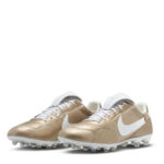 Nike Premier 3 Firm Ground Football Boots – Gold/White - Image 4