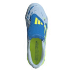 adidas Predator Junior Firm Ground Football Boots – Blue/Yellow – view 5