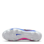 Nike Firm Ground Football Boots – Blue/Wht/Pink – view 3