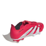 adidas Predator Soft Ground Football Boots – Red/White – view 4