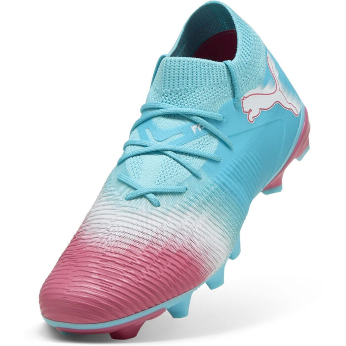Puma Future 8 Firm Ground Football Boots – Blue/White – view 6