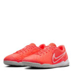 Nike Tiempo Legend 10 Indoor Football Boots – Red/White – view 4