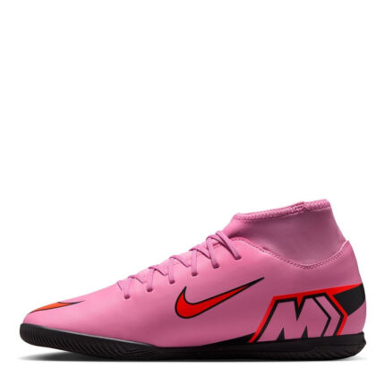Nike Mercurial Superfly 10 Indoor Football Boots – Pink/Black – view 2