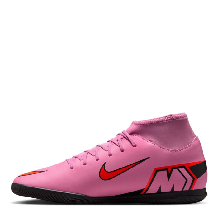 Nike Mercurial Superfly 10 Indoor Football Boots – Pink/Black – view 2